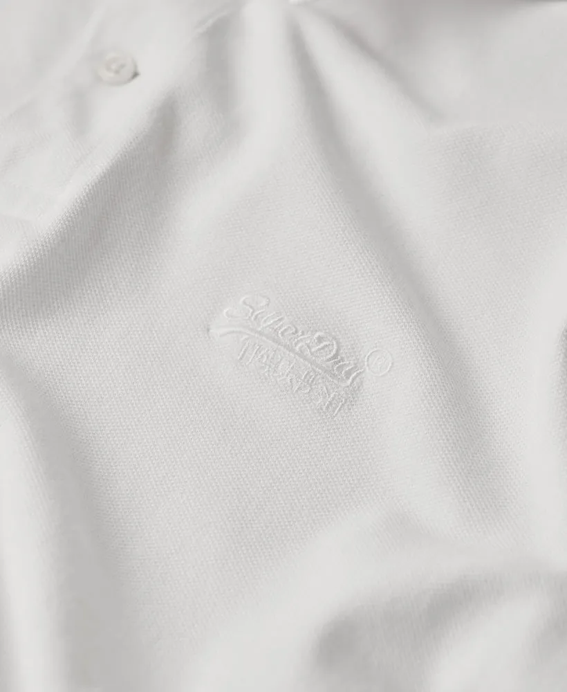 Organic Cotton Classic Pique Polo Shirt | Optic