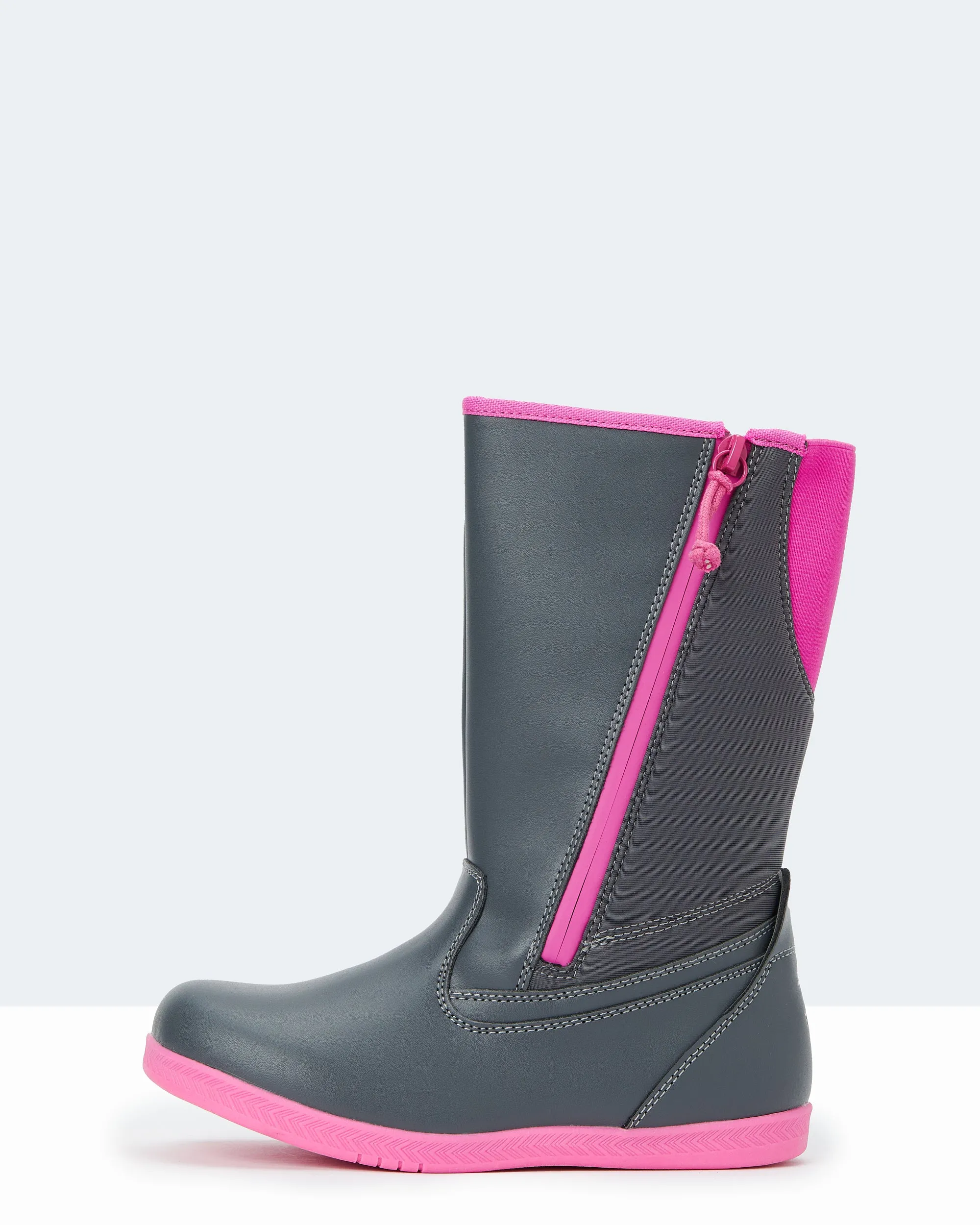 Rain Boot (Kids) - Grey