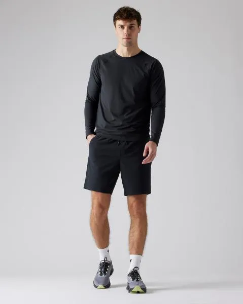 RHONE 7 PURSUIT SHORT LINED, BLACK