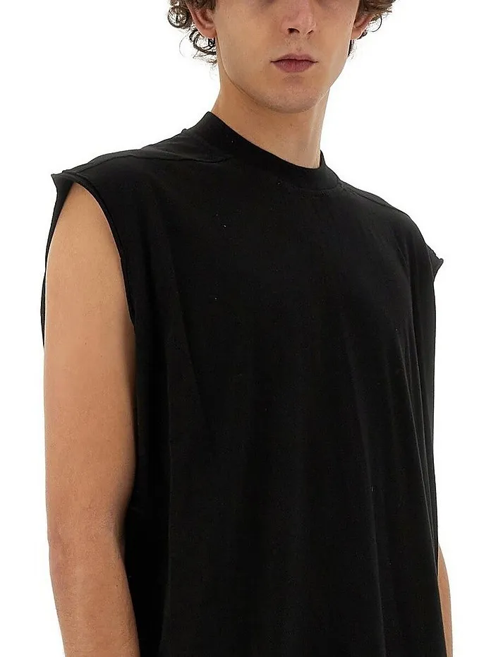 RICK OWENS  |Crew Neck Pullovers Sleeveless Street Style Plain Cotton