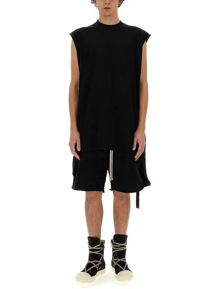 RICK OWENS  |Crew Neck Pullovers Sleeveless Street Style Plain Cotton