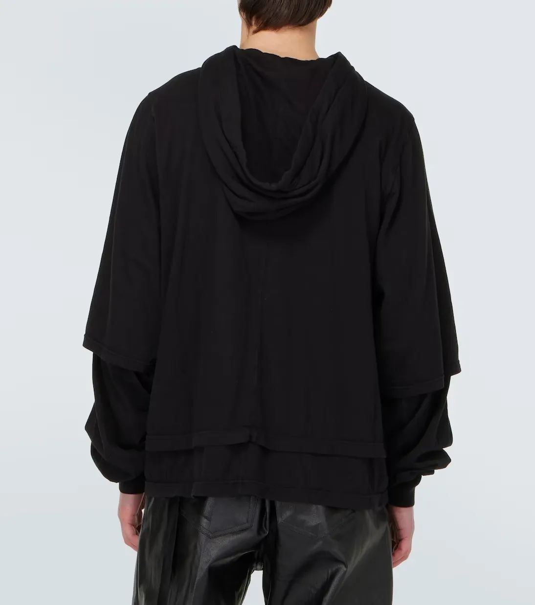 RICK OWENS  |Pullovers Unisex Street Style Long Sleeves Plain Cotton