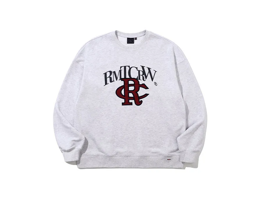 ROMANTIC CROWN  |●ROMANTIC CROWN● ATHLETIC LOGO CREWNECK (3color) unisex