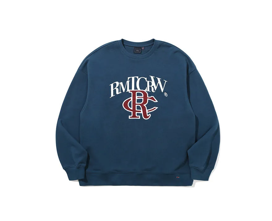 ROMANTIC CROWN  |●ROMANTIC CROWN● ATHLETIC LOGO CREWNECK (3color) unisex