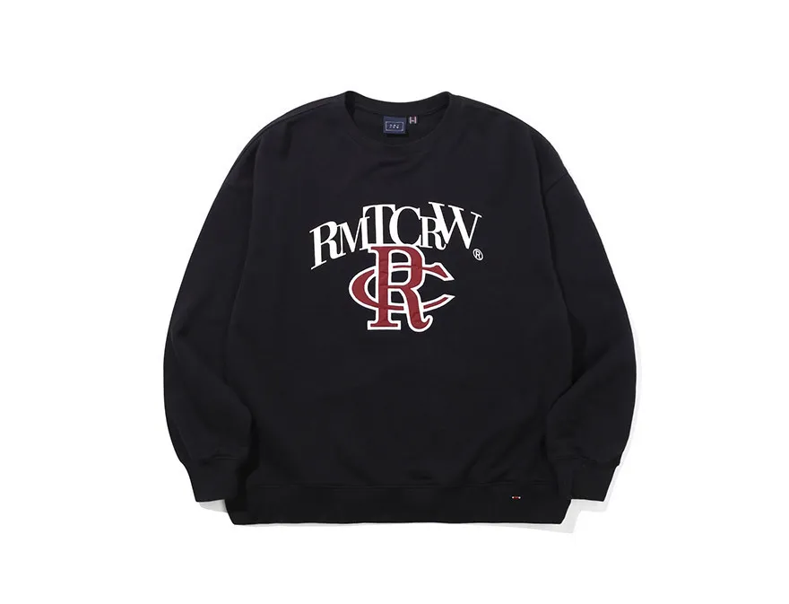 ROMANTIC CROWN  |●ROMANTIC CROWN● ATHLETIC LOGO CREWNECK (3color) unisex