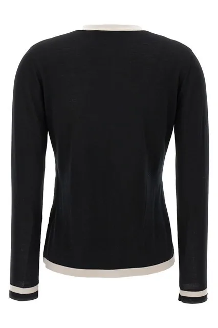 S Max Mara  |Wool Long Sleeves Plain Cardigans