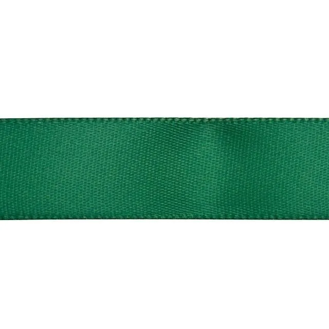 Satin Ribbon, 5/8 Inch Wide, Hunter Green (By the Foot)