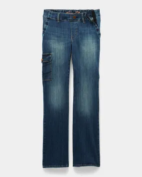 Seated Tummyless Boot Cut Jean (Women) - Kingsgate Wash