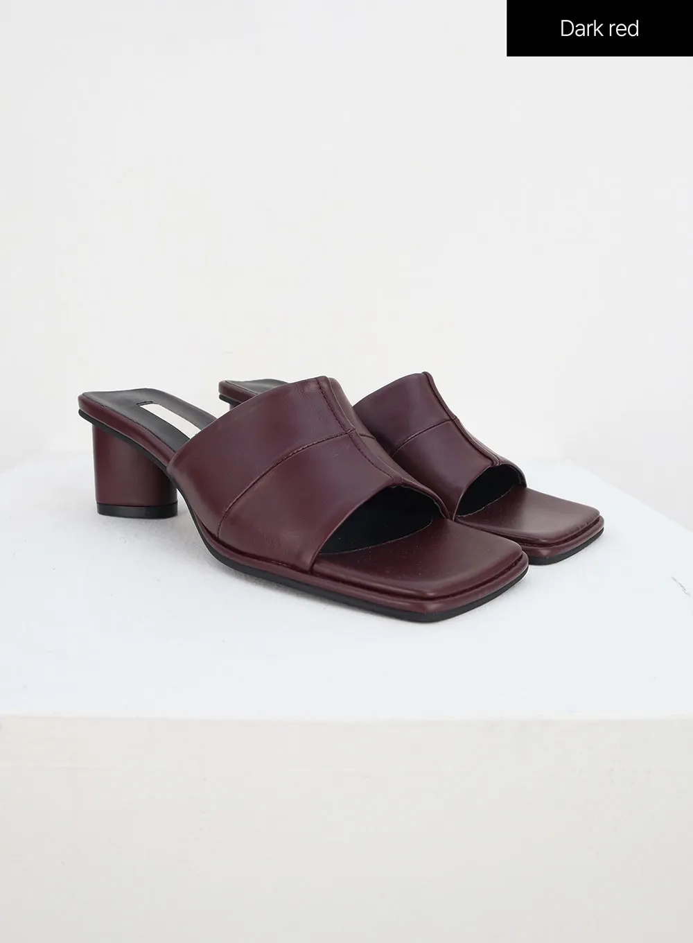 Square Open Toe Mules IY331