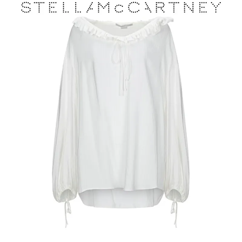 Stella McCartney  |Long Sleeves Plain Shirts & Blouses