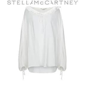 Stella McCartney  |Long Sleeves Plain Shirts & Blouses