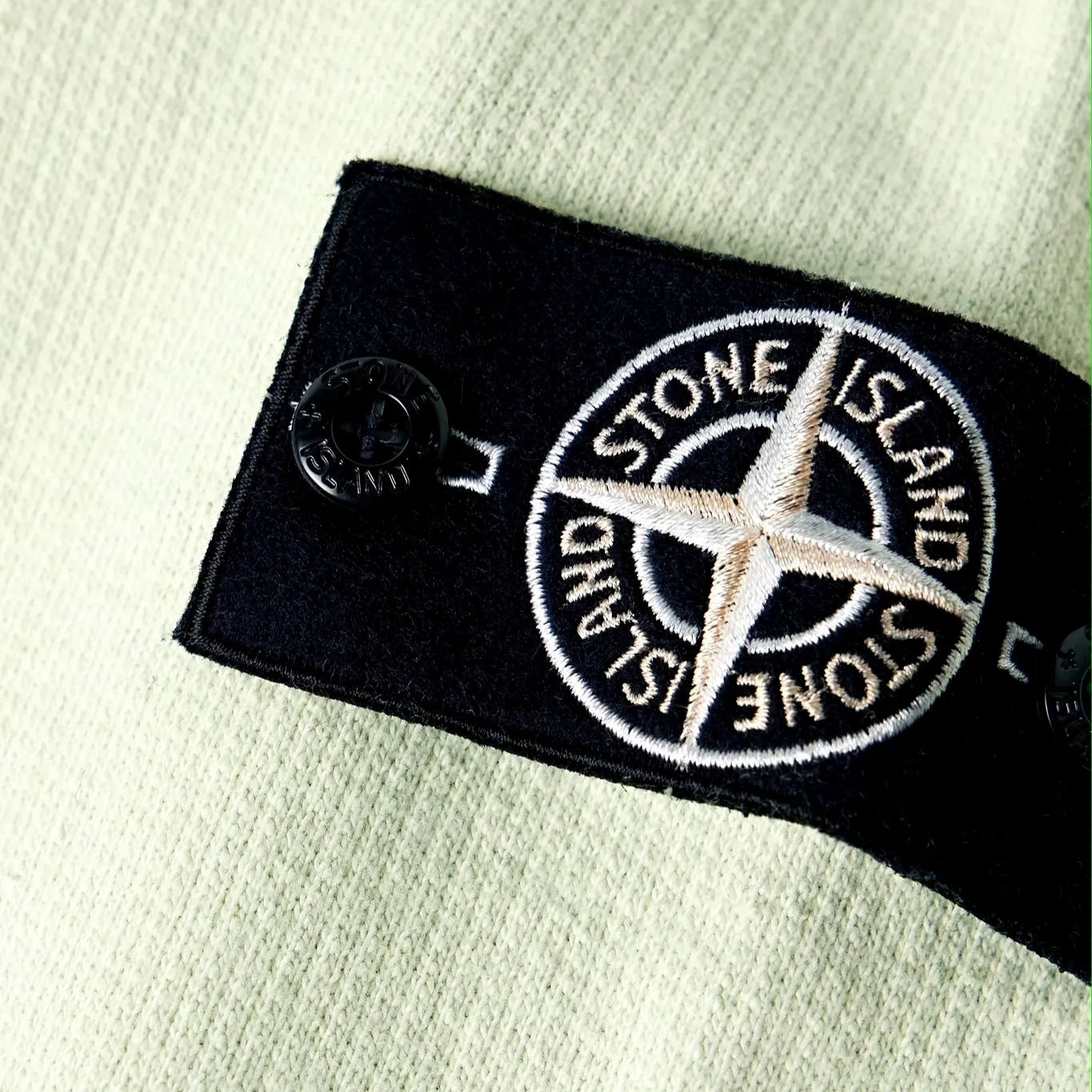 STONE ISLAND  |Sweat Long Sleeves Plain Cotton Logo Sweatshirts