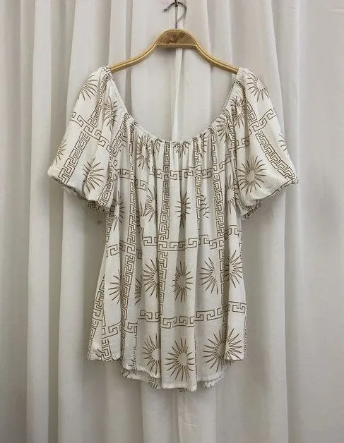 SUNNYSIDE top (on or off shoulder)