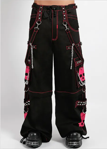 SUPER SKULL PANT - PINK