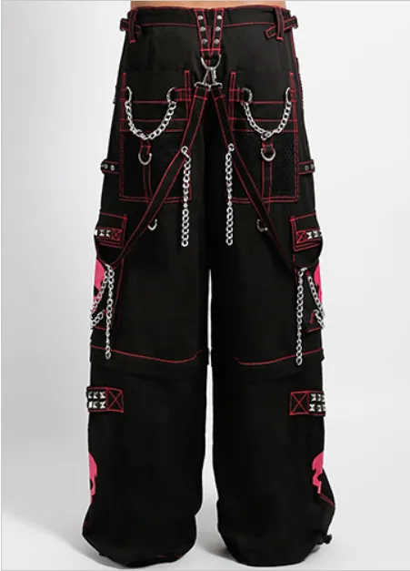 SUPER SKULL PANT - PINK