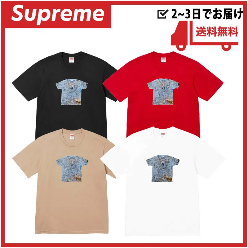 Supreme  |Crew Neck Pullovers Unisex Street Style Plain Cotton