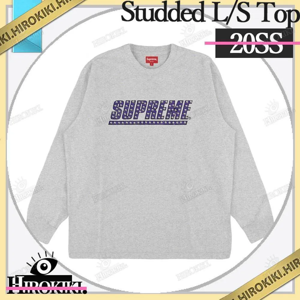 Supreme  |Crew Neck Unisex Street Style U-Neck Long Sleeves