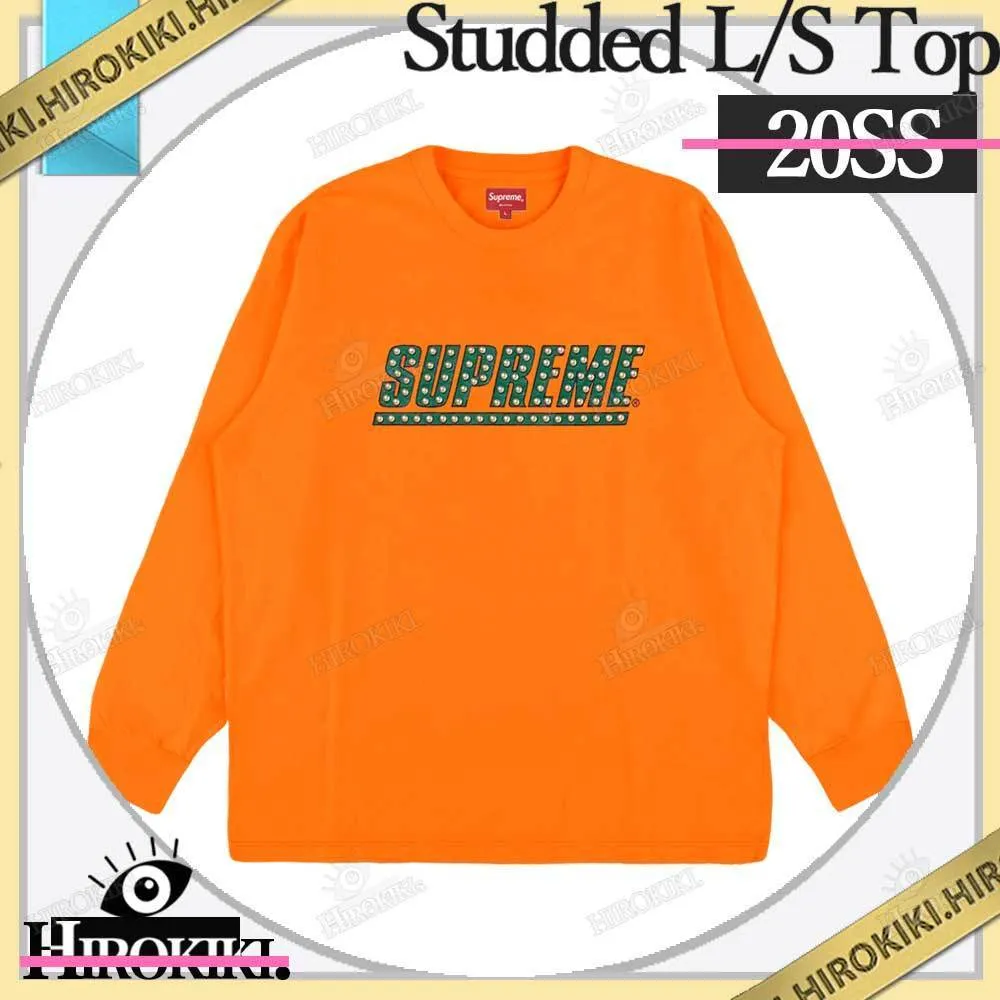 Supreme  |Crew Neck Unisex Street Style U-Neck Long Sleeves