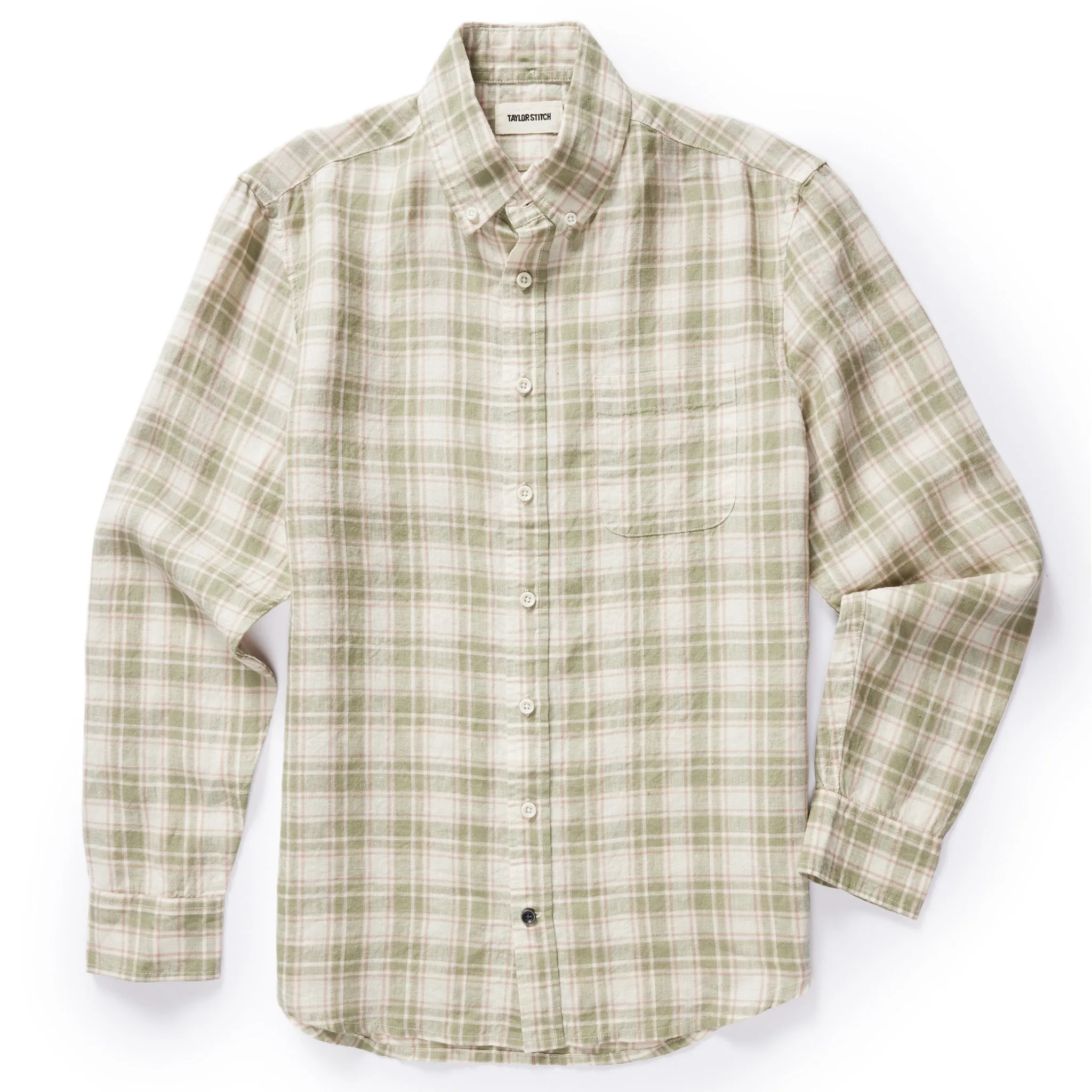 The Jack in Palm Plaid Linen