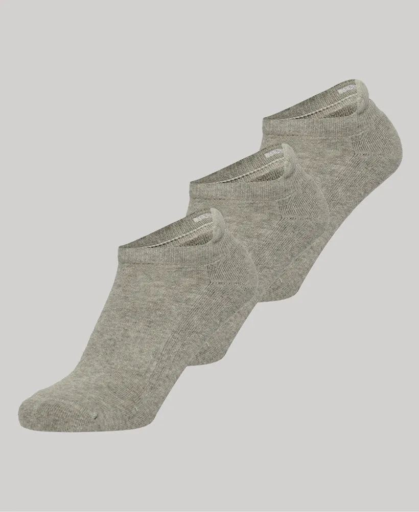 Trainer Sock 3 Pack | Grey Marle