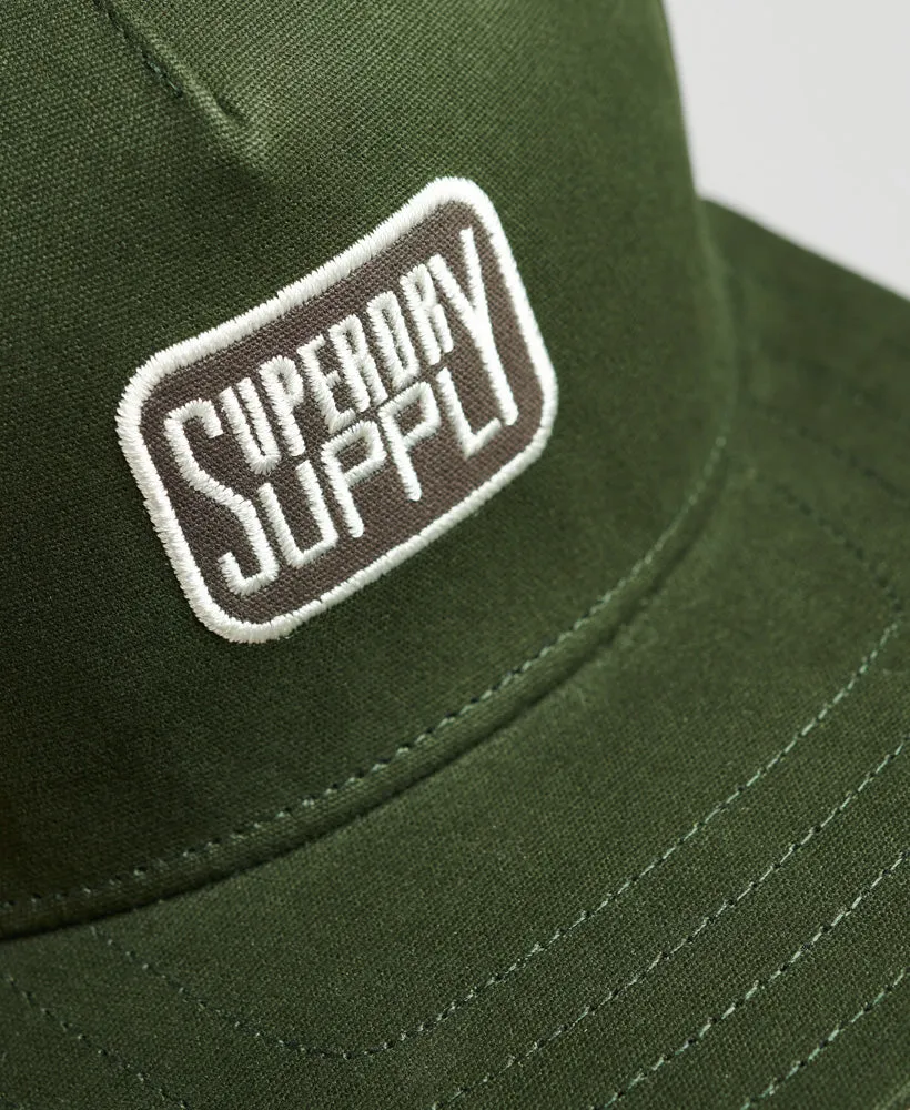 Vintage B Boy Cap | Army Green