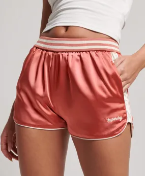 Vintage Suika Racer Shorts | Coral Peach