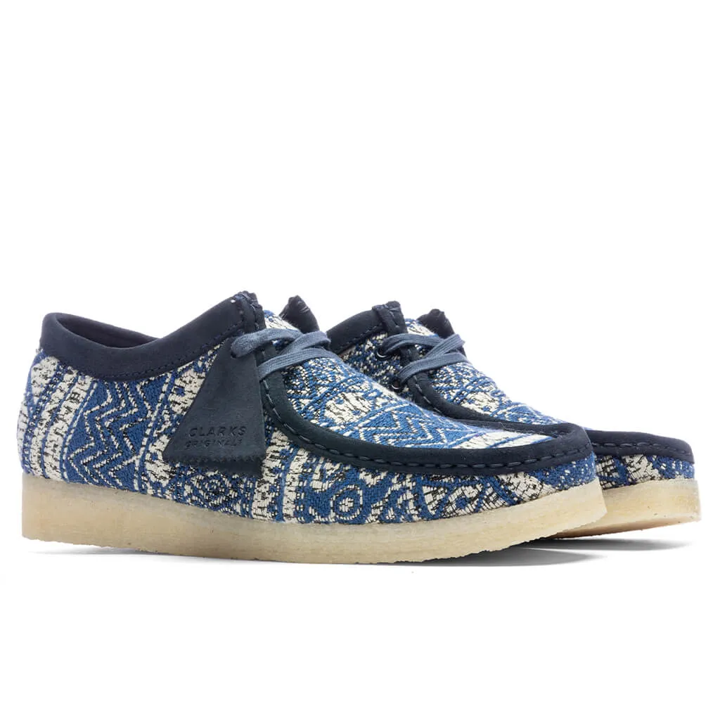 Wallabee - Blue Fabric