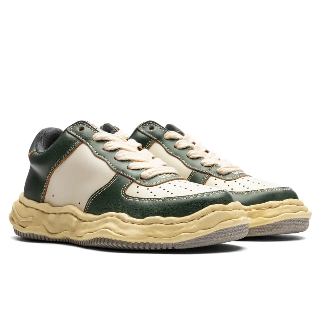 Wayne Low Vintage Leather - Green/White