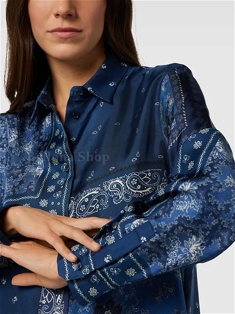 Weekend Max Mara  |Silk Long Sleeves Shirts & Blouses