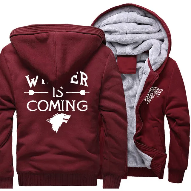 Winter Is Coming Fleece Hoodie