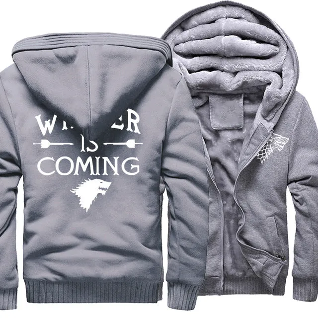 Winter Is Coming Fleece Hoodie