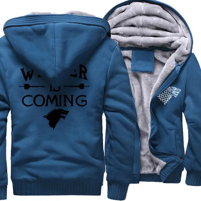 Winter Is Coming Fleece Hoodie