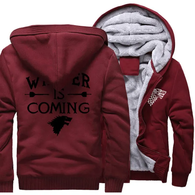 Winter Is Coming Fleece Hoodie