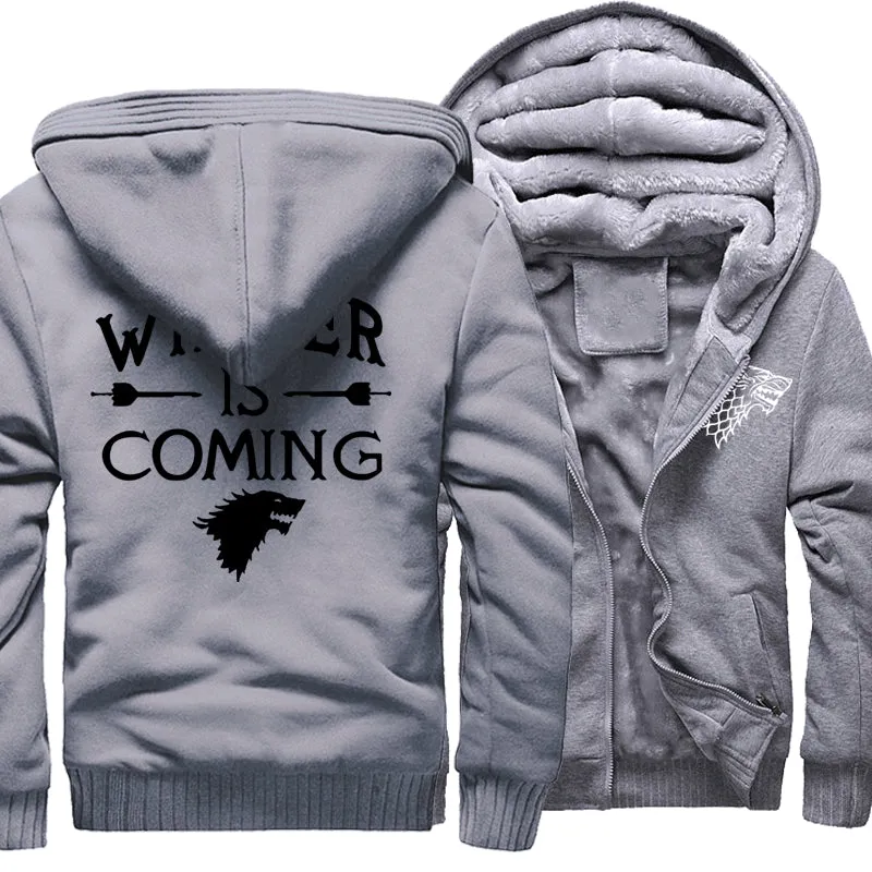 Winter Is Coming Fleece Hoodie