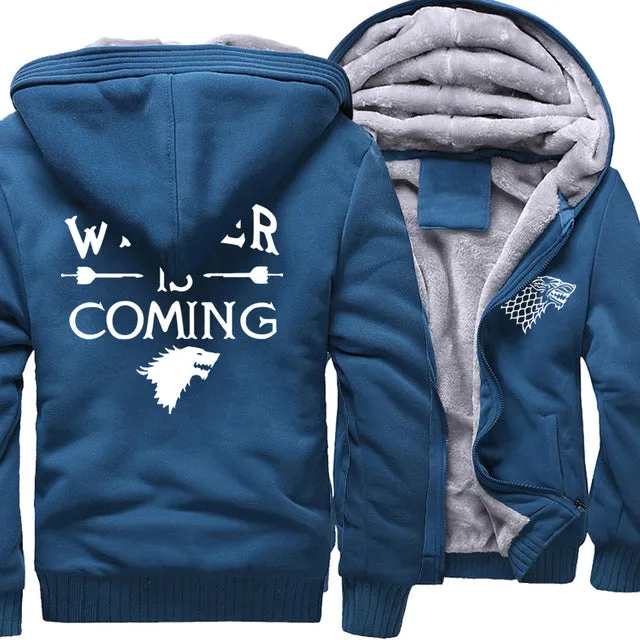 Winter Is Coming Fleece Hoodie