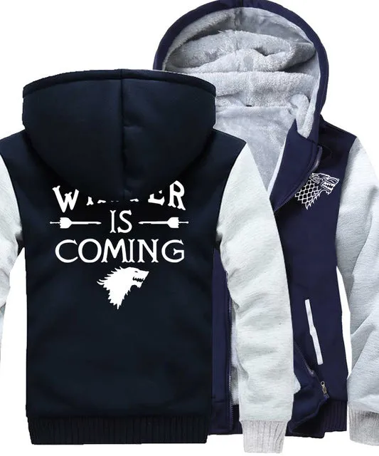 Winter Is Coming Fleece Hoodie