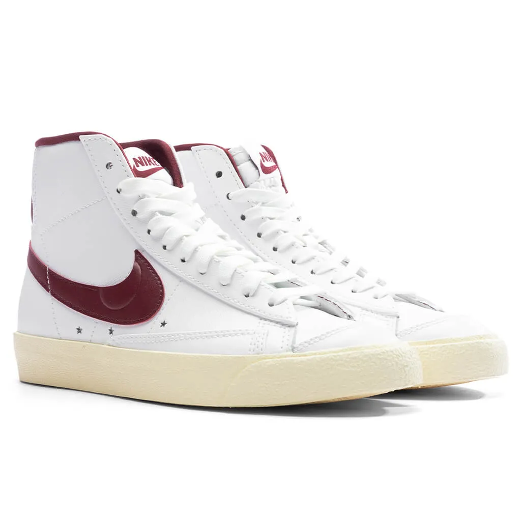 Women's Blazer Mid '77 SE - White/Team Red/Muslin