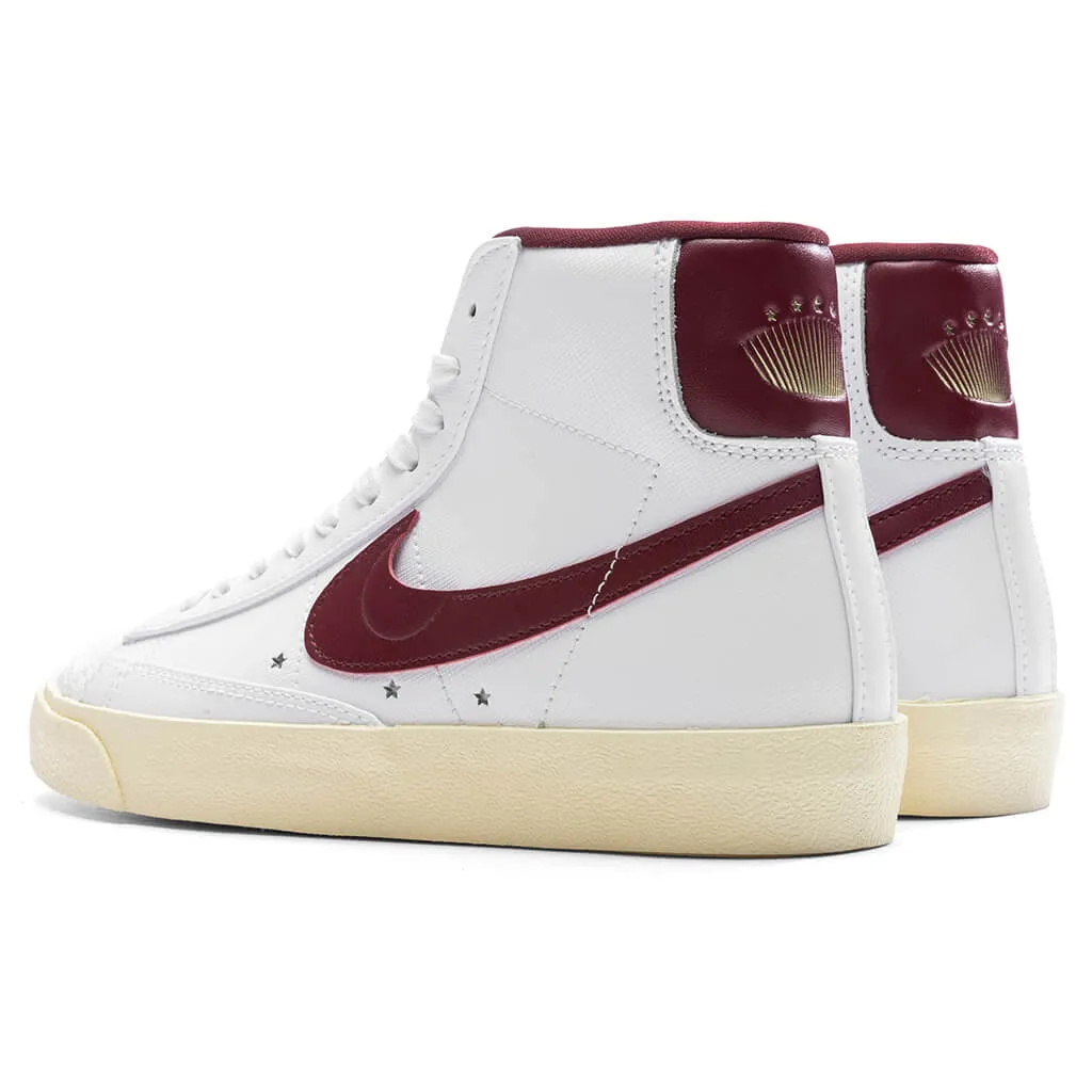 Women's Blazer Mid '77 SE - White/Team Red/Muslin