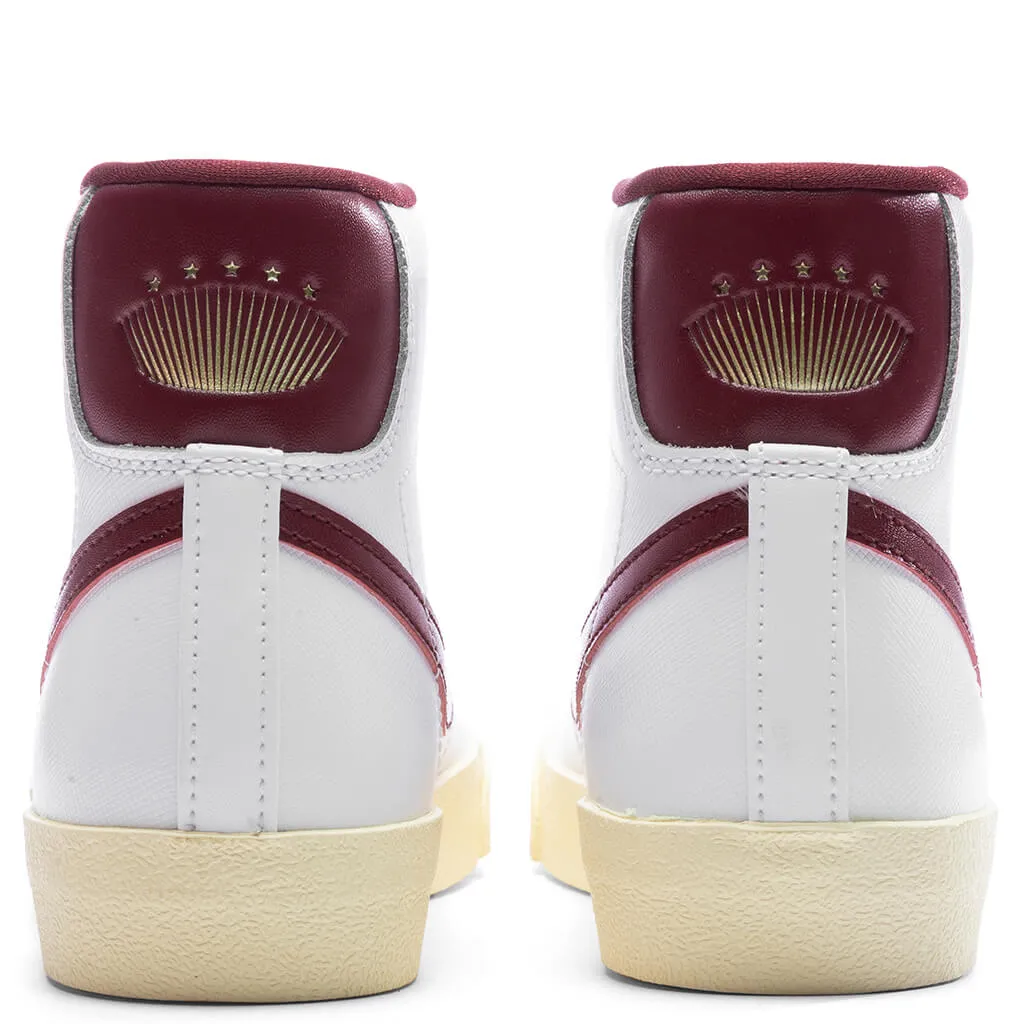 Women's Blazer Mid '77 SE - White/Team Red/Muslin