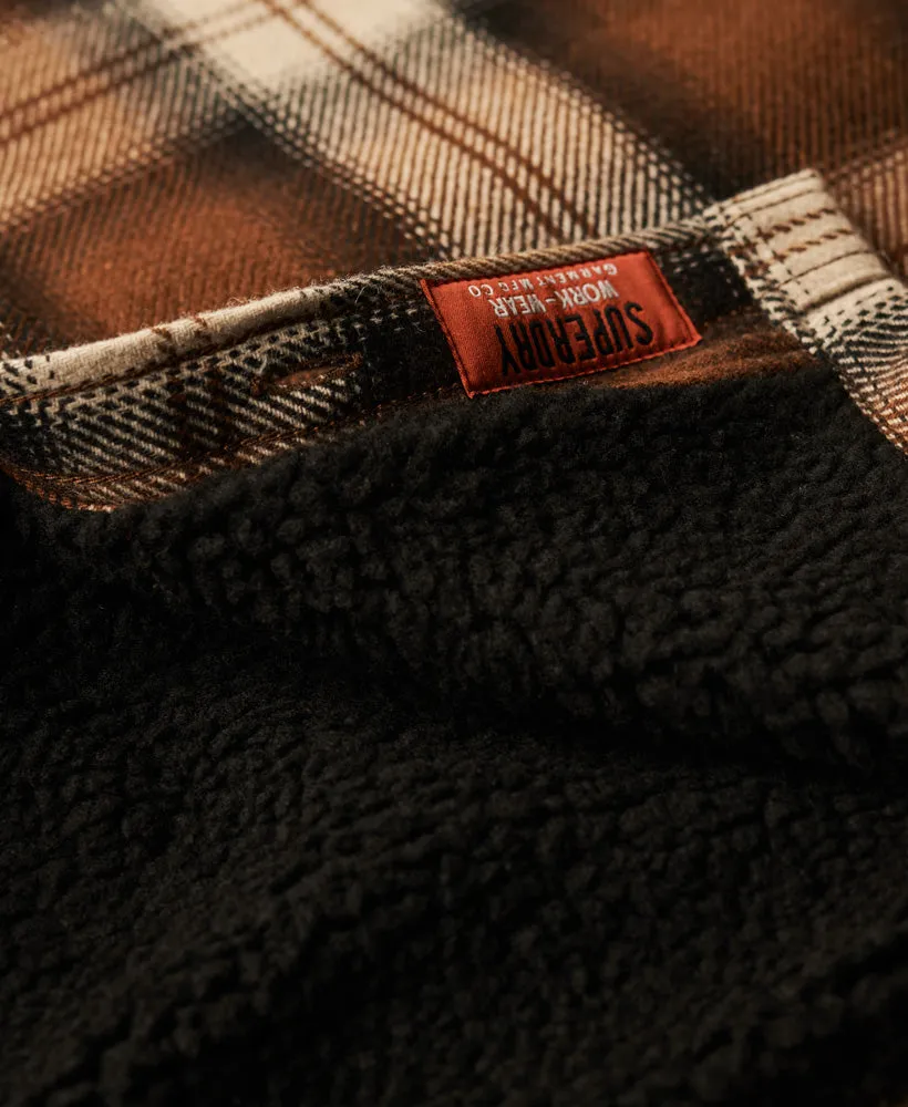 Wool Miller Overshirt | Roderick Check Brown