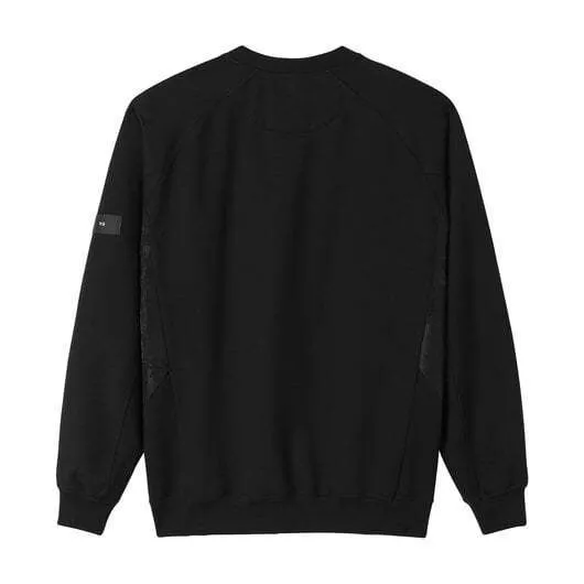 Y-3  |Crew Neck Pullovers Unisex Blended Fabrics Street Style