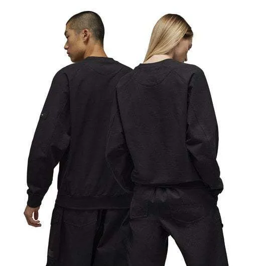 Y-3  |Crew Neck Pullovers Unisex Blended Fabrics Street Style